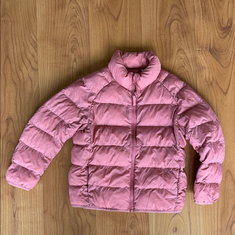 Uniqlo Kids Pink Puffer Jacket